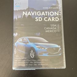 Mazda Navigation SD Card