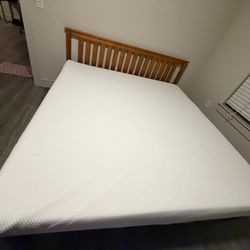 IKEA ÅKREHAMN Foam mattress, firm/white, King