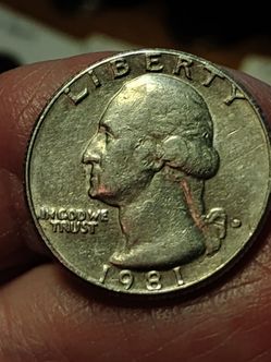 1981 D Washington Quarter