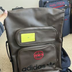 Custom Adidas YKWYII backpack Leather 