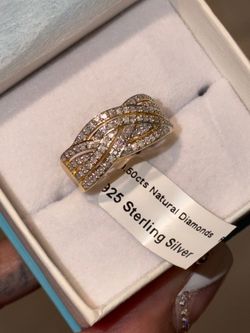 Size 8 diamond ring