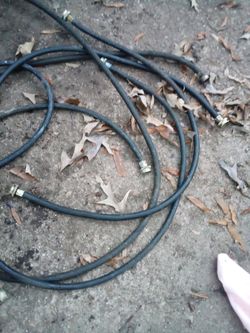 Washer/dryer hook up lines