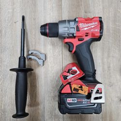 NEW Milwaukee M18 Fuel Gen-4 Brushless Hammer Drill With 5AH Battery