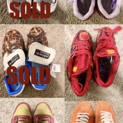 Sneakers: Size M7/W8.5-M8/W9.5 (Per Pair)