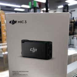 Dji Mic 3 Camera Mount Wireless Receiver Brand New