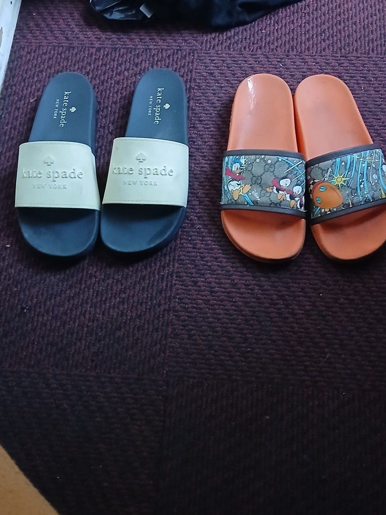 Gucci And Kate Slides