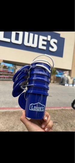 Lowe’s Mini Buckets
