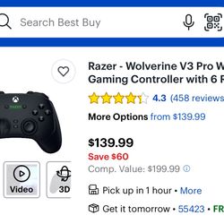 Razer Wolverine Pro Controller 