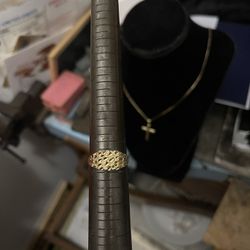 10k Nugget Ring