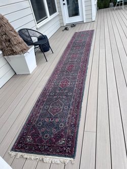 16 foot Oriental Wool Runner