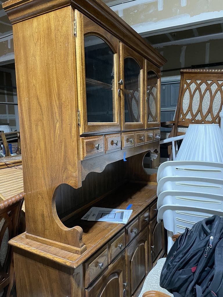 Vintage Wooden Hutch