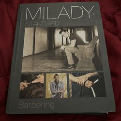 Milady Standard Barbering Book