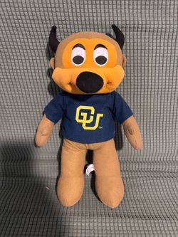 VINTAGE 90’s Colorado University Buffaloes BOULDER “CHIP” MASCOT PLUSH C-8
