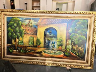 Light Up Painting Great For Resturant