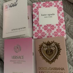 NEW SET OF 4 WOMENS PERFUME SAMPLES $5 For Each Set!