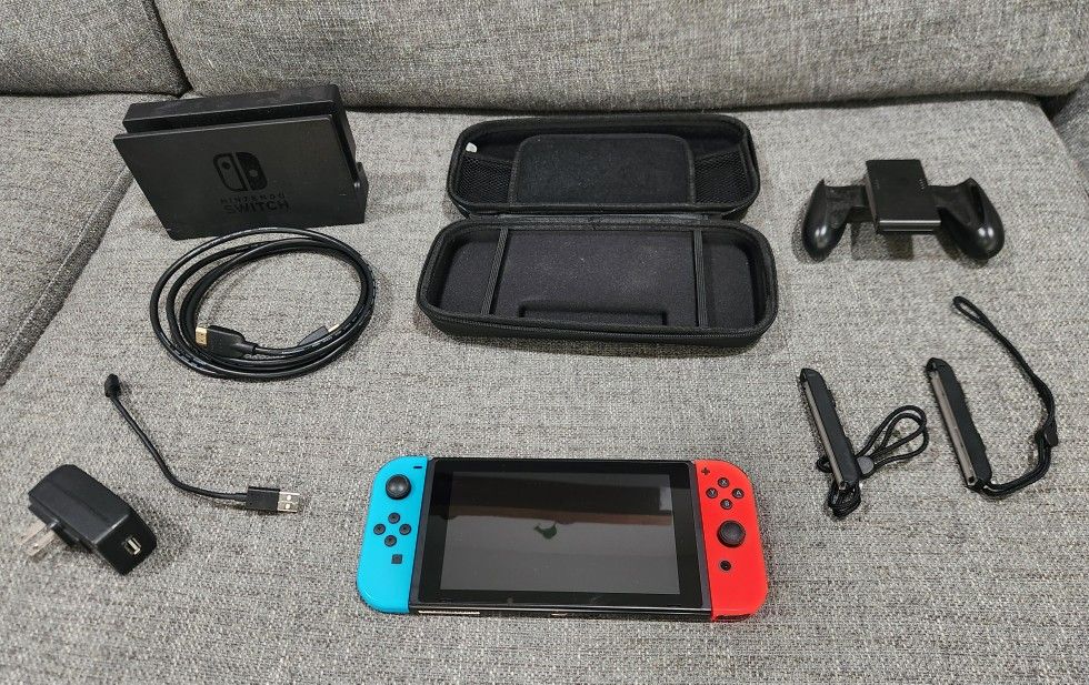 Nintendo Switch 128GB with Neon Blue/Red Joy-Con