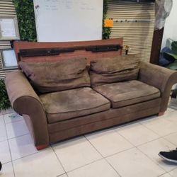 Free Sofa Microfiber Armchair Couch 