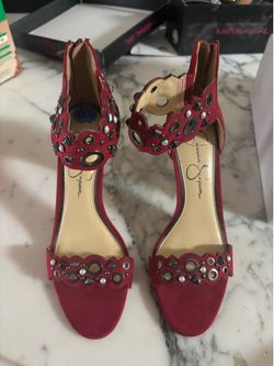 Jessica Simpson high heels
