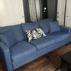 bobs furniture chofa couch/sofa L couch