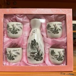 Japanese Sake Cup Set
