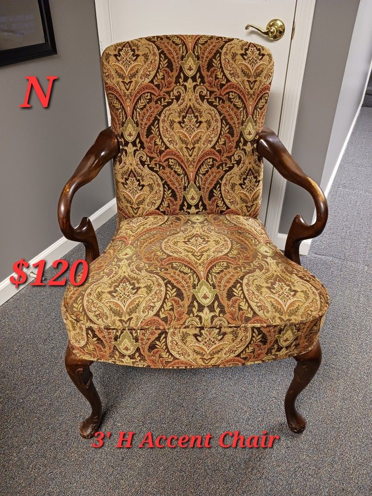 Antique Style Accent Chair