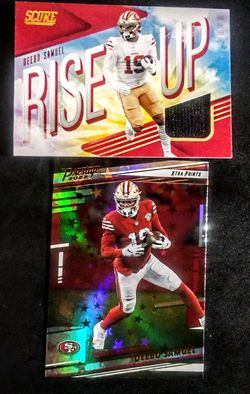 Deebo Samuel 2 Cards Lot Of Rookie & Parallel  Thumbnail
