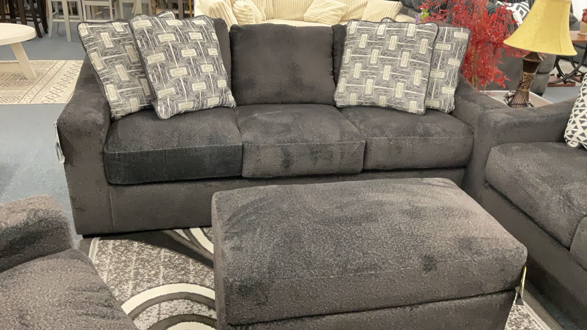 Soft Dark Brown Fuzzy, Washable Cushions