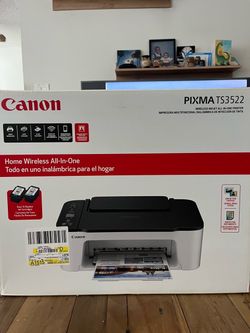 Canon All-In-One Printer PIXMA TS3522 + Copy Paper