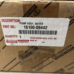 Toyota/Lexus 2GR-FE Water Pump & Thermostat 