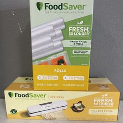 FoodSaver  Set  Vacuum Sealer with Precut Bags