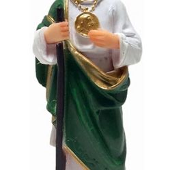 12PC 3" Inch St Jude San Judas Tadeo Imagen Estatuas Set 12 Pcs Figurine Favors New