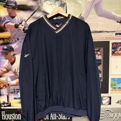 Vintage Reebok Windbreaker Jacket Men’s Size XL Navy  