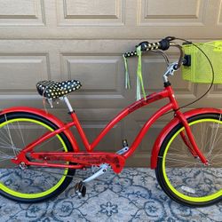 Electra Lace 3 Speed Beach Cruiser