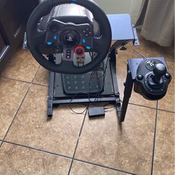 Game Racing Wheel And Shifter 