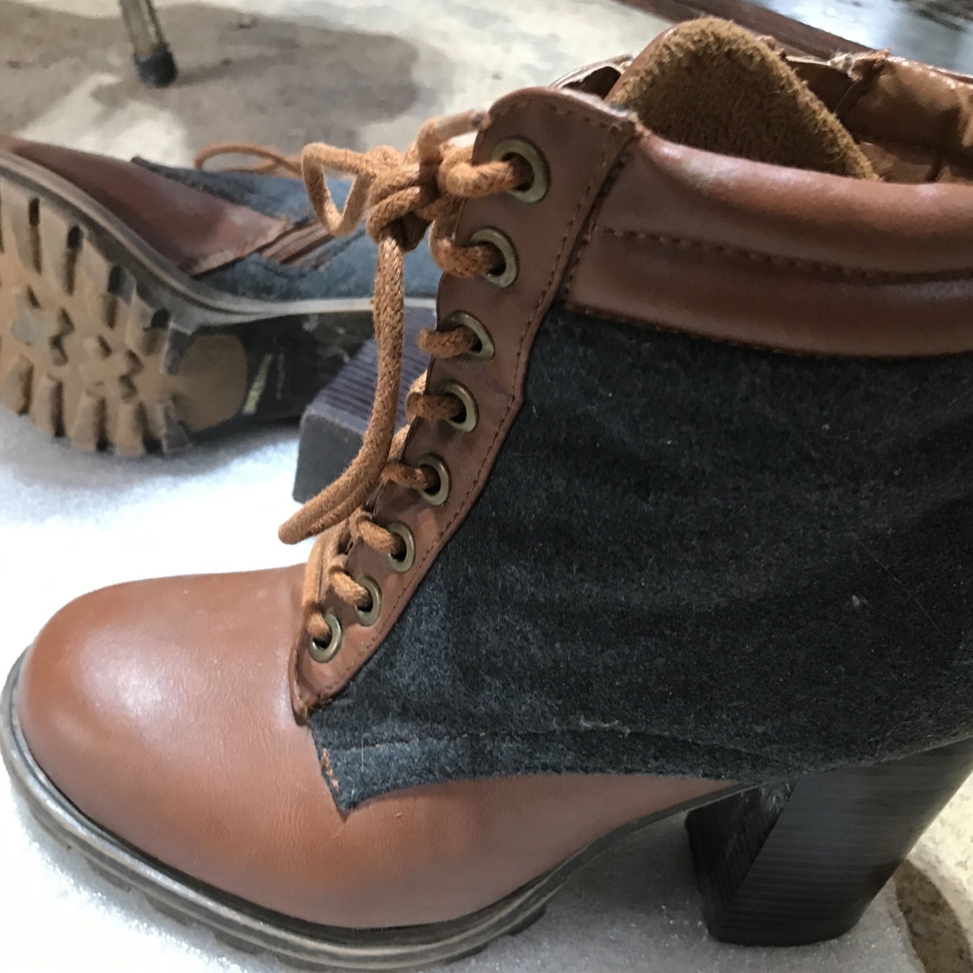 Size 6.5 Boots/ Shoes