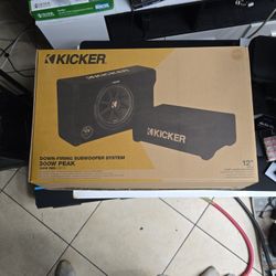 Kicker CDF 12'' Kicker Down-Firing Subwoofer System 300w Peak