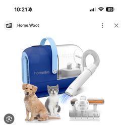 Homeika All-in-one Pet Grooming Kit & Vacuum