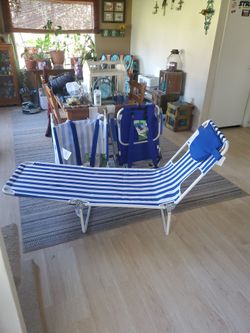 New With Tags Beach Lounge Chair