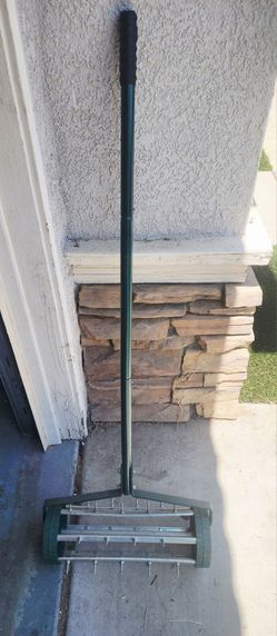 16 in. Lawn Roller Manual Lawn Aerator Handle