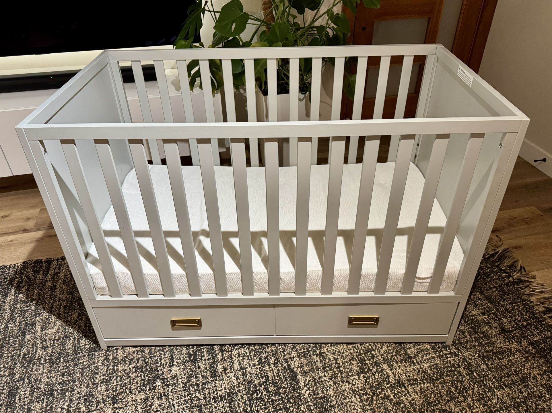 Nursery Set - Crib, Rocking Chair/Recliner, Dresser