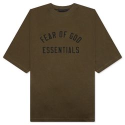 Fear of God Essentials
Jersey Crewneck Tee - Olive
