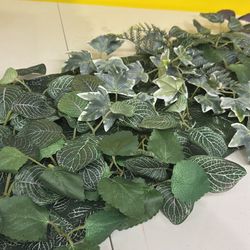 Artificial hedges herbs panel 10in  x 10in