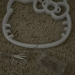 led hello kitty wall decor