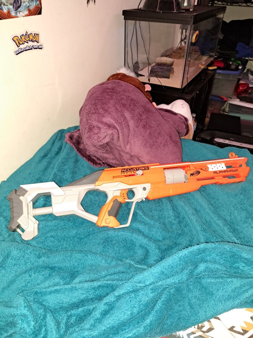 Nerf Alpha Hawk Accustrike Series Gun