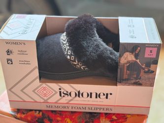 Isotoner Women’s Memory Foam Slippers