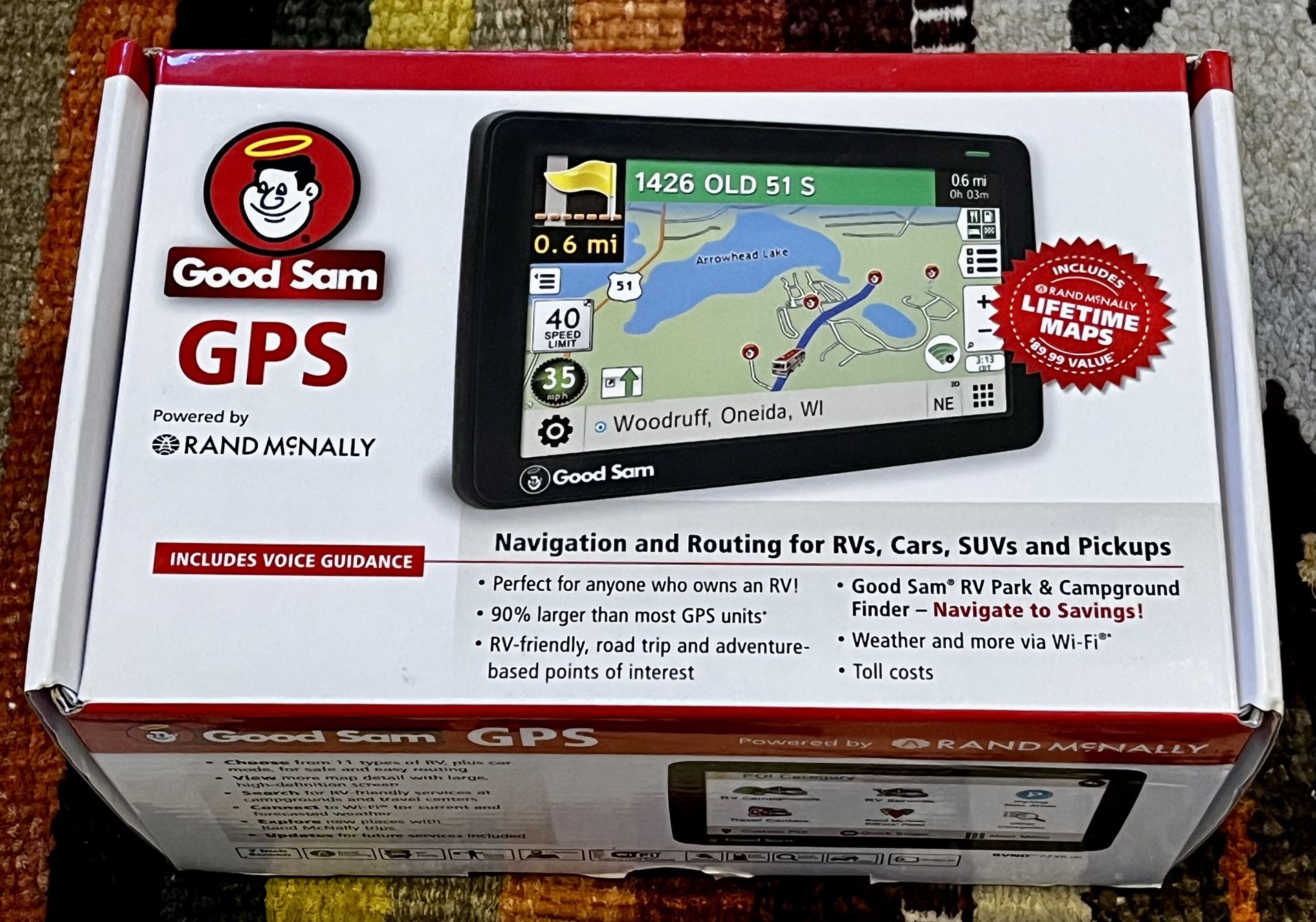 Rand McNally 7” Screen GPS