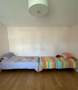 2 Twin IKEA Beds With Orthopedic Mattresses