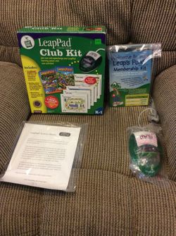 LEAP FROG LEAP PAD CLUB KIT LEARNING SYSTEM NEW IN BOX
