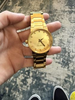 Nixon Gold Watch 