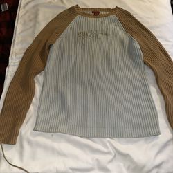 GUESS JEANS Cotton Knit Pullover Sweater Men's Size XL